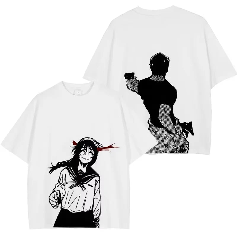 Gojo Satoru Washed Cotton T-shirt