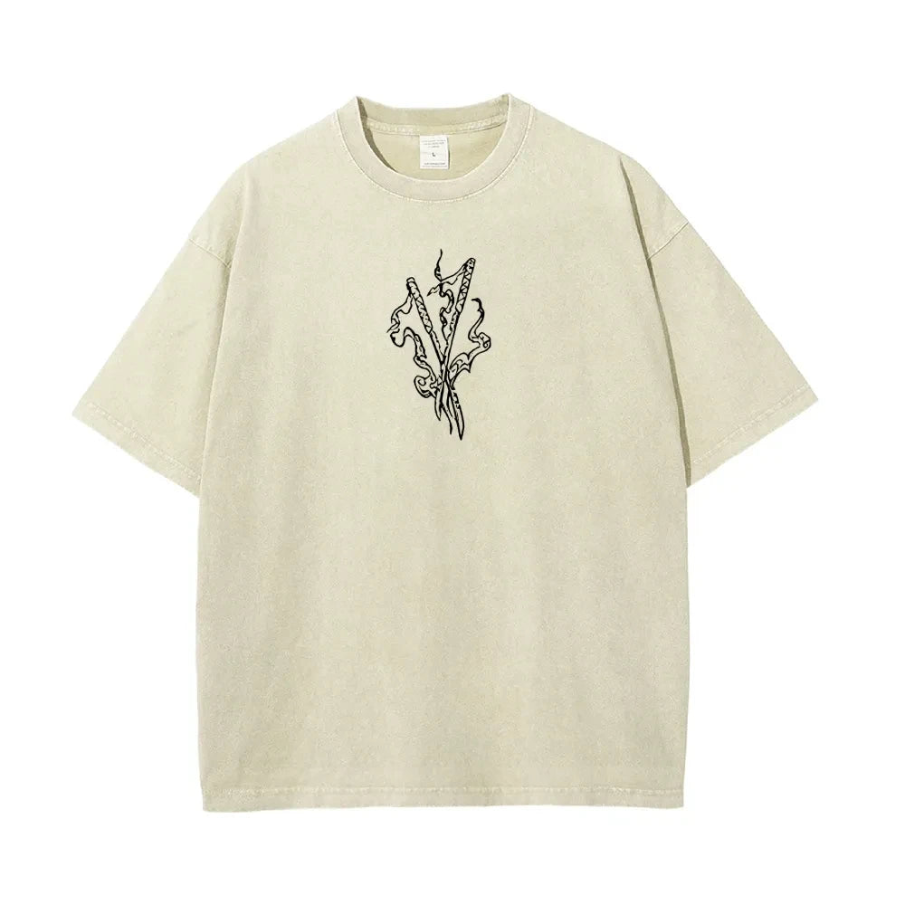[DS] Washed T-Shirt Inosuke Hashibira
