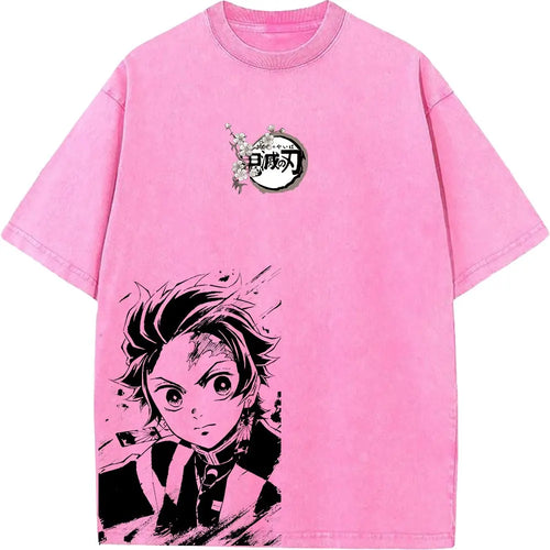[DS]  Harajuku Oversized Washed Graphic
