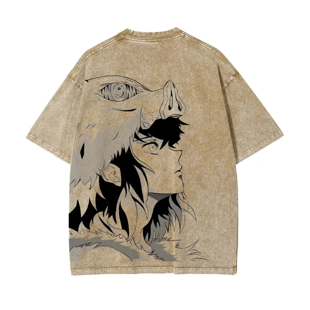 [DS] Washed T-Shirt Inosuke Hashibira
