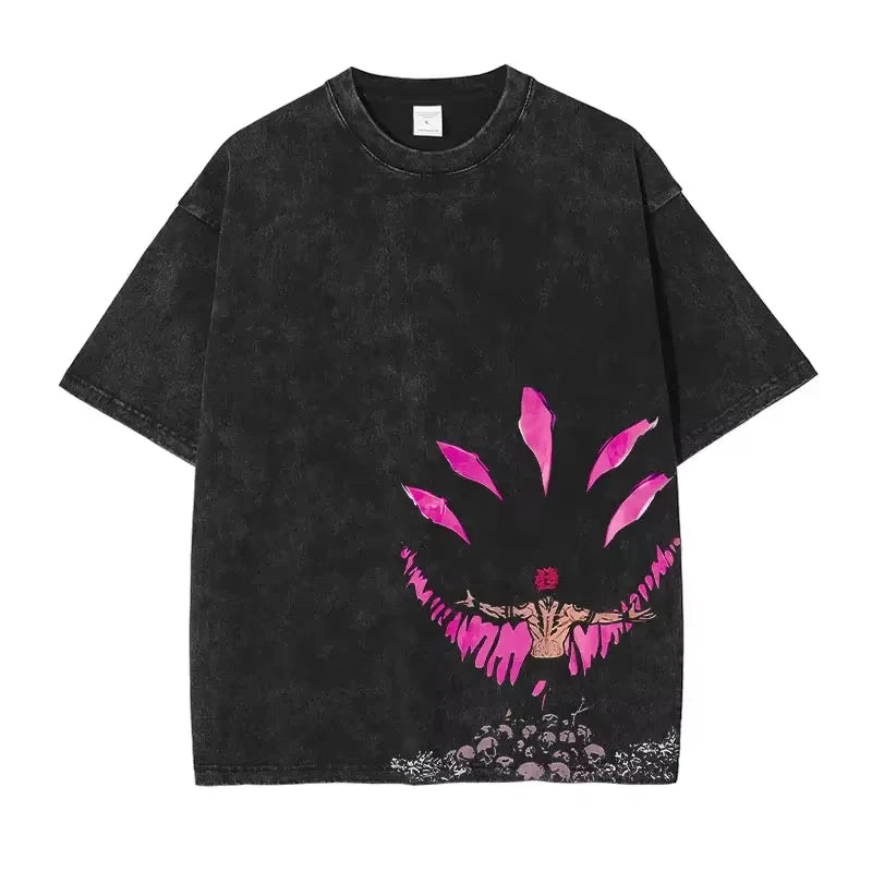 Gojo Satoru Washed Cotton T-shirt