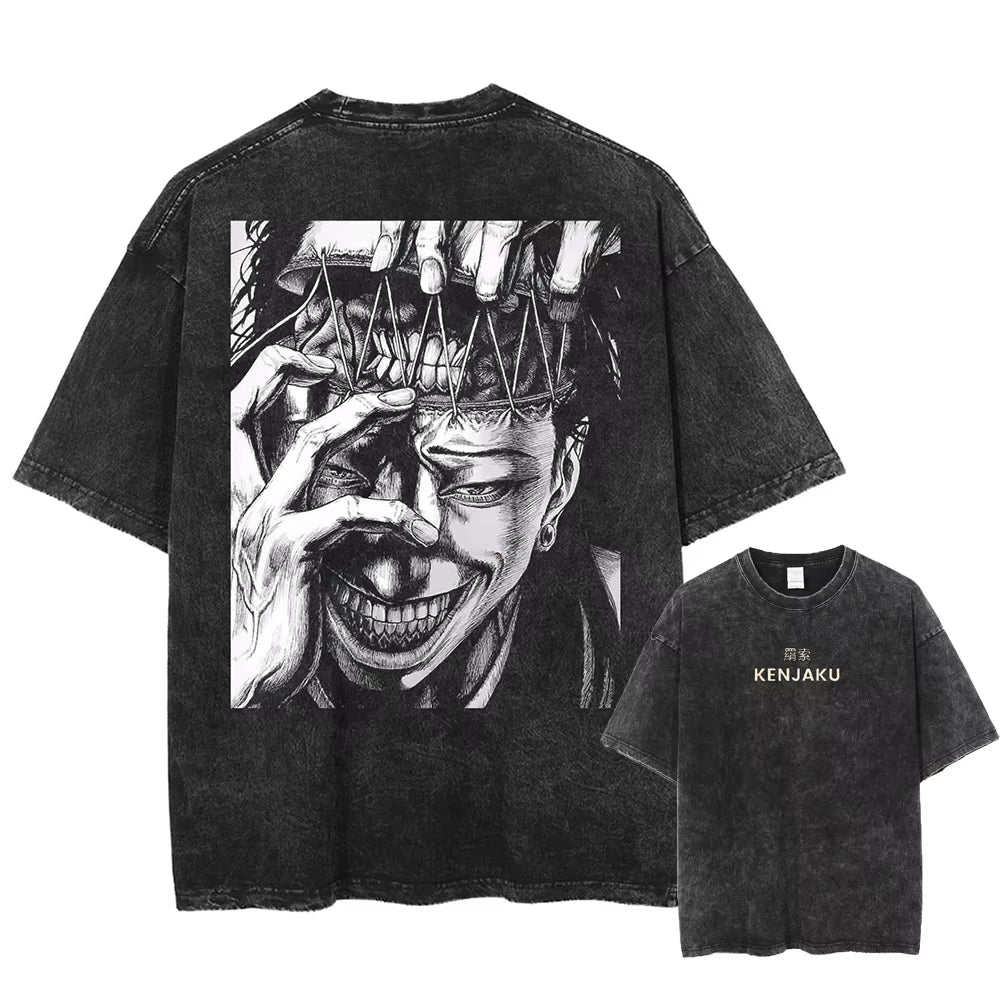 Gojo Satoru Washed Cotton T-shirt