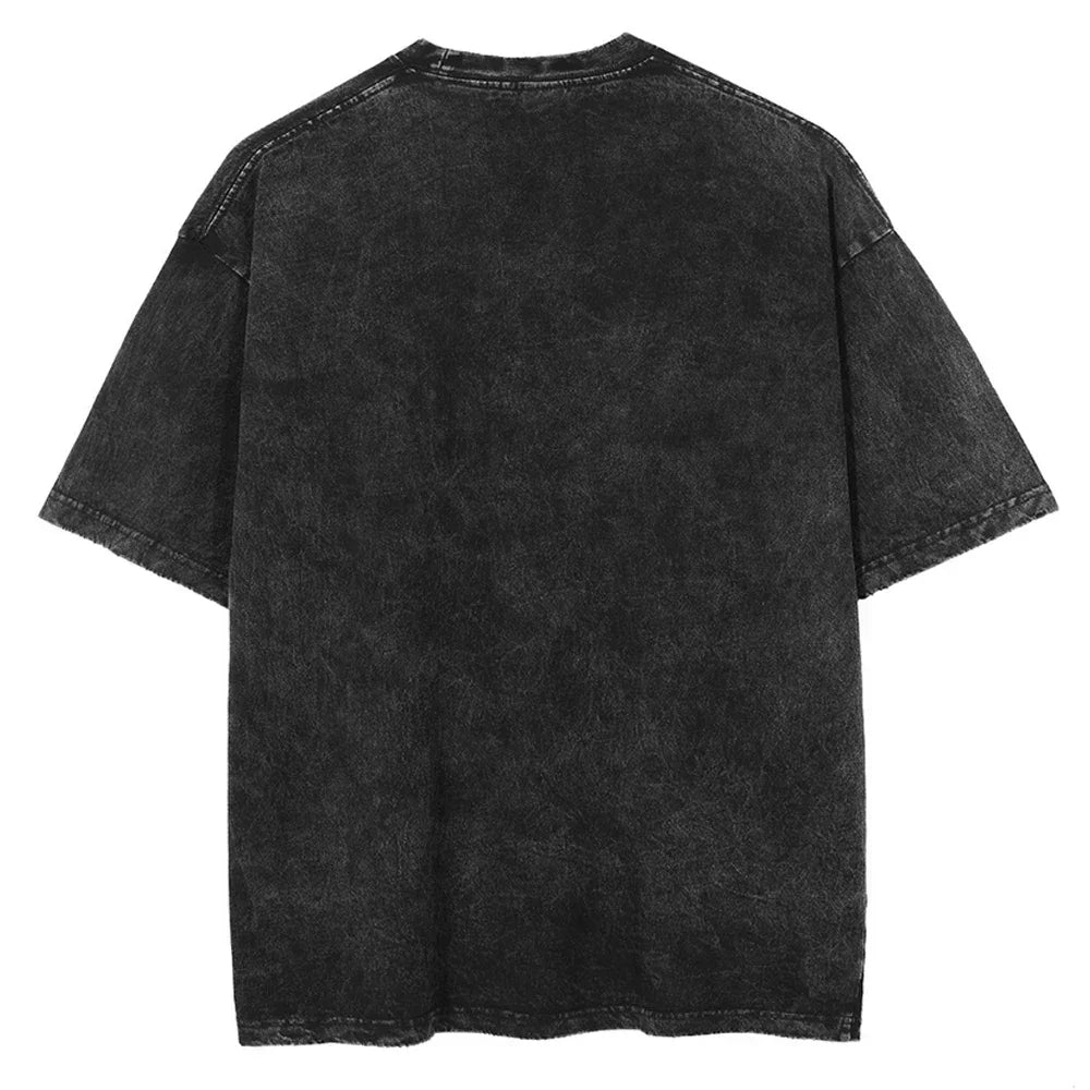 Gojo Satoru Washed Cotton T-shirt