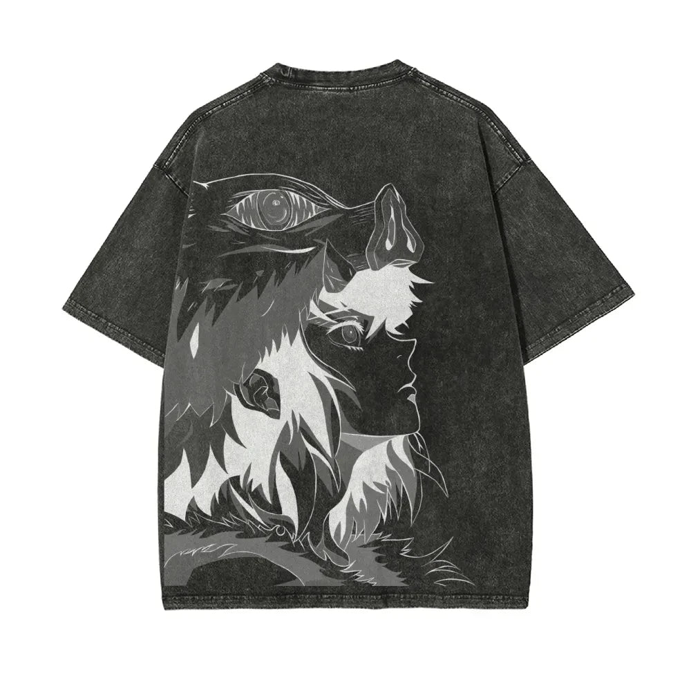[DS] Washed T-Shirt Inosuke Hashibira