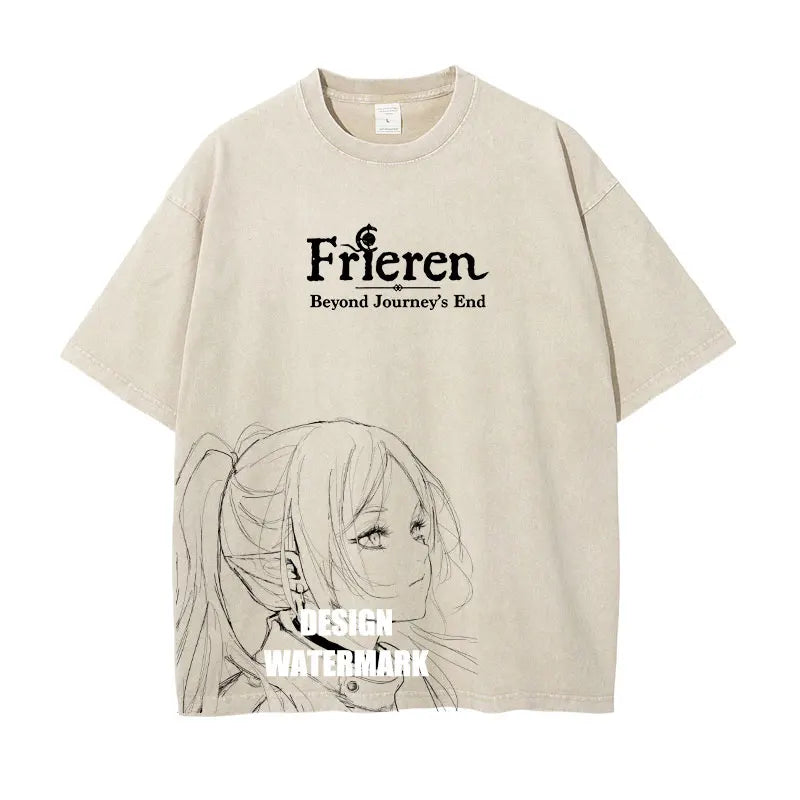 Frieren Vintage Washed Short Sleeve