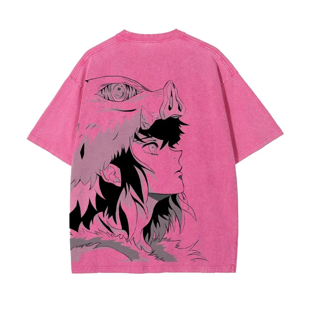 [DS] Washed T-Shirt Inosuke Hashibira